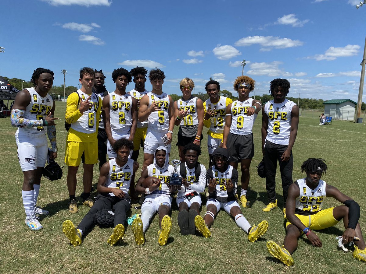 John Garcia, Jr. (@johngarcia_jr) on Twitter photo Behind two TDs and a conversion from 2023 WR Santana Fleming (<a href="/6Takemdeep/">santana fleming</a>), South Florida Express takes home the <a href="/Pylon7on7/">Pylon 7on7 Football</a> Tampa championship over 24K: 21-18. Behind two TDs and a conversion from 2023 WR Santana Fleming (<a href="/6Takemdeep/">santana fleming</a>), South Florida Express takes home the <a href="/Pylon7on7/">Pylon 7on7 Football</a> Tampa championship over 24K: 21-18.