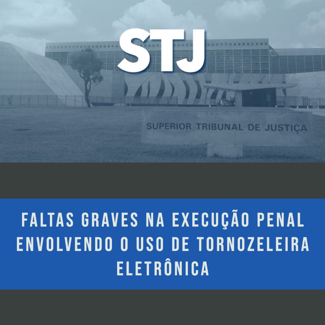 guasti_andre's tweet image. Uso de tornozeleira eletrônica na Execução Penal e falta grave👇🏼👇🏼👇🏼

#processopenal #execucaopenal #execuçãopenal #magistraturaestadual #magistratura #magistraturafederal #juizestadual #juizfederal #penal #direitopenal #processopenal_dicas