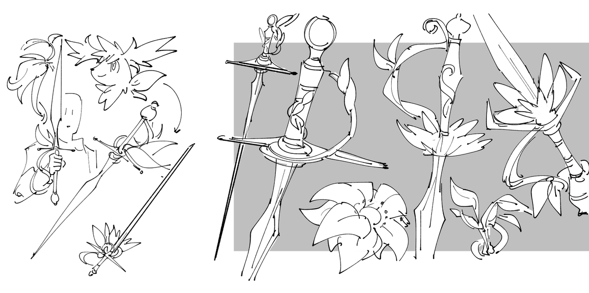 shaymin musketeer concept 
