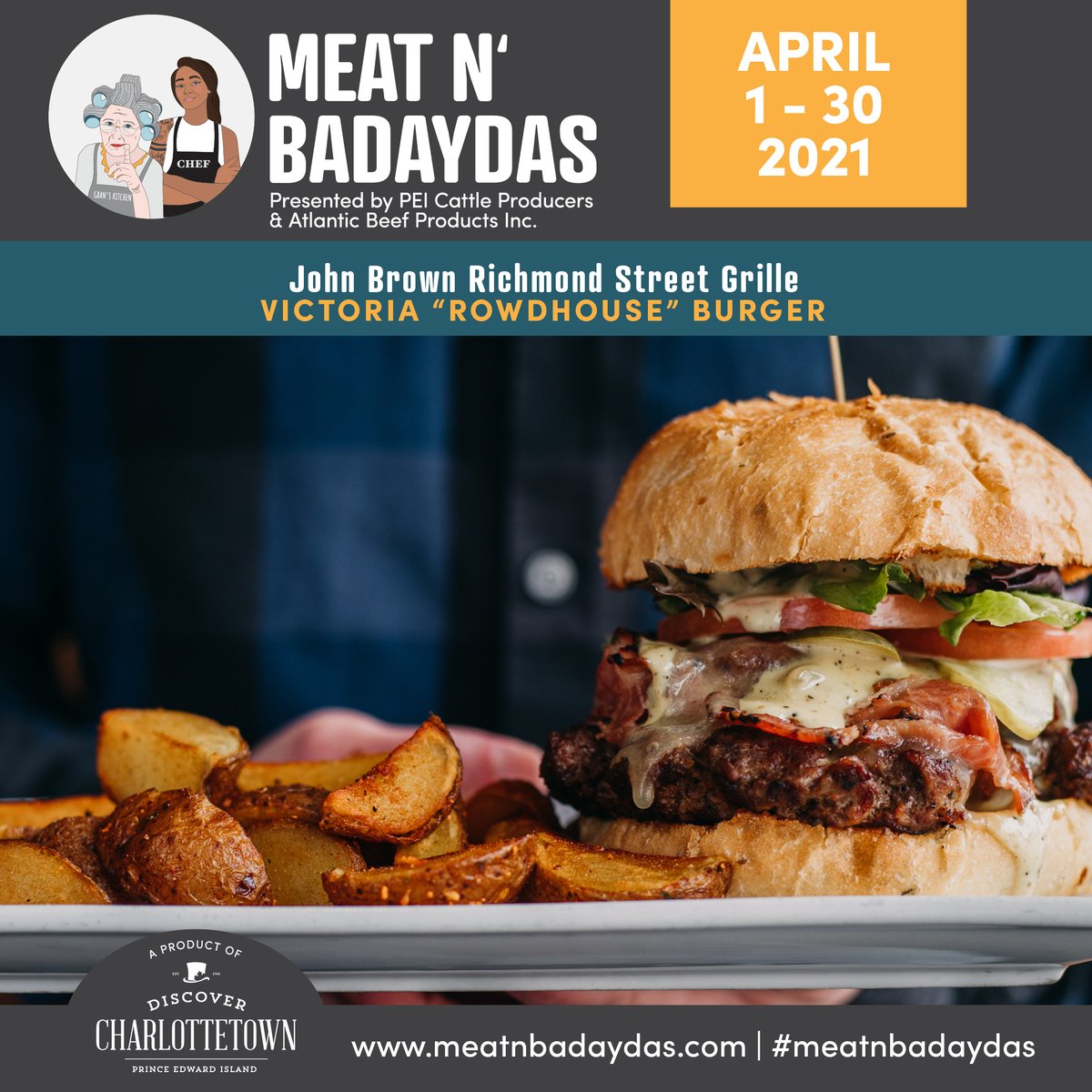 If you're creating a #meatnbadaydas must-try list, make sure you add our Victoria "Rowdhouse" burger (see what we did there?!)