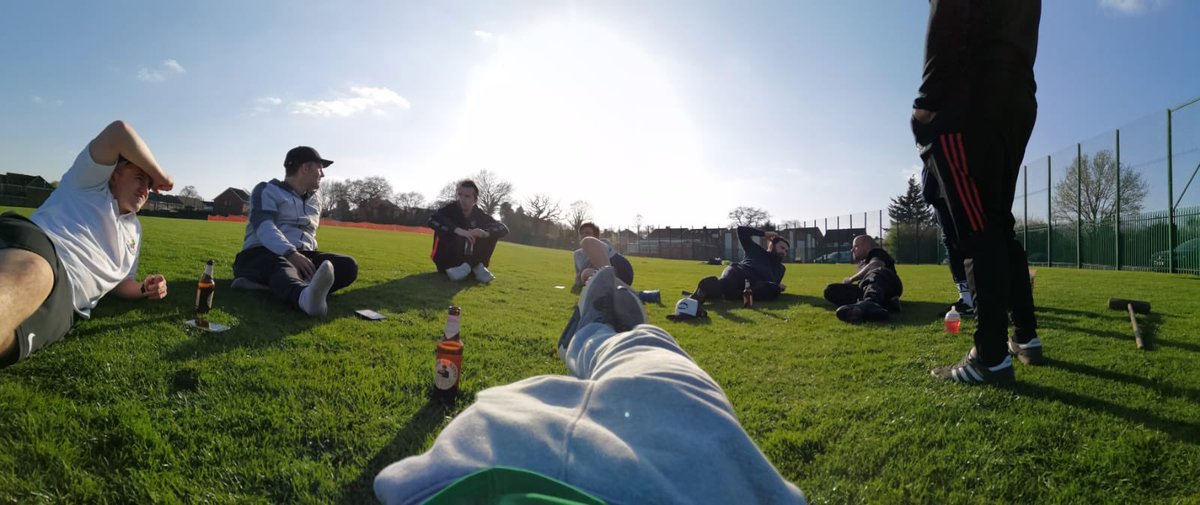 A game. A win. A beer. Tremendous.