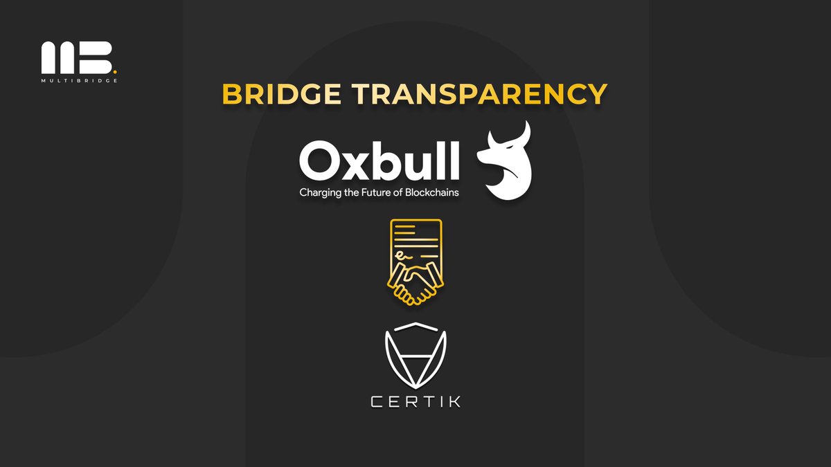 Multi Bridge tweet media