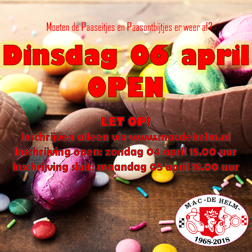 macdehelm's tweet photo. DINSDAG 06 APRIL OPEN! 🤩
17.00 - 20.00 uur

Inschrijven via https://t.co/pUZPW6pCZJ
Inschrijving opent: zondag 04 april 18.00 uur
Inschrijving sluit: maandag 05 april 18.00 uur

Zorg dat je het juiste e-mailadres invult voor de bevestiging! https://t.co/uC3k4pTNZ2