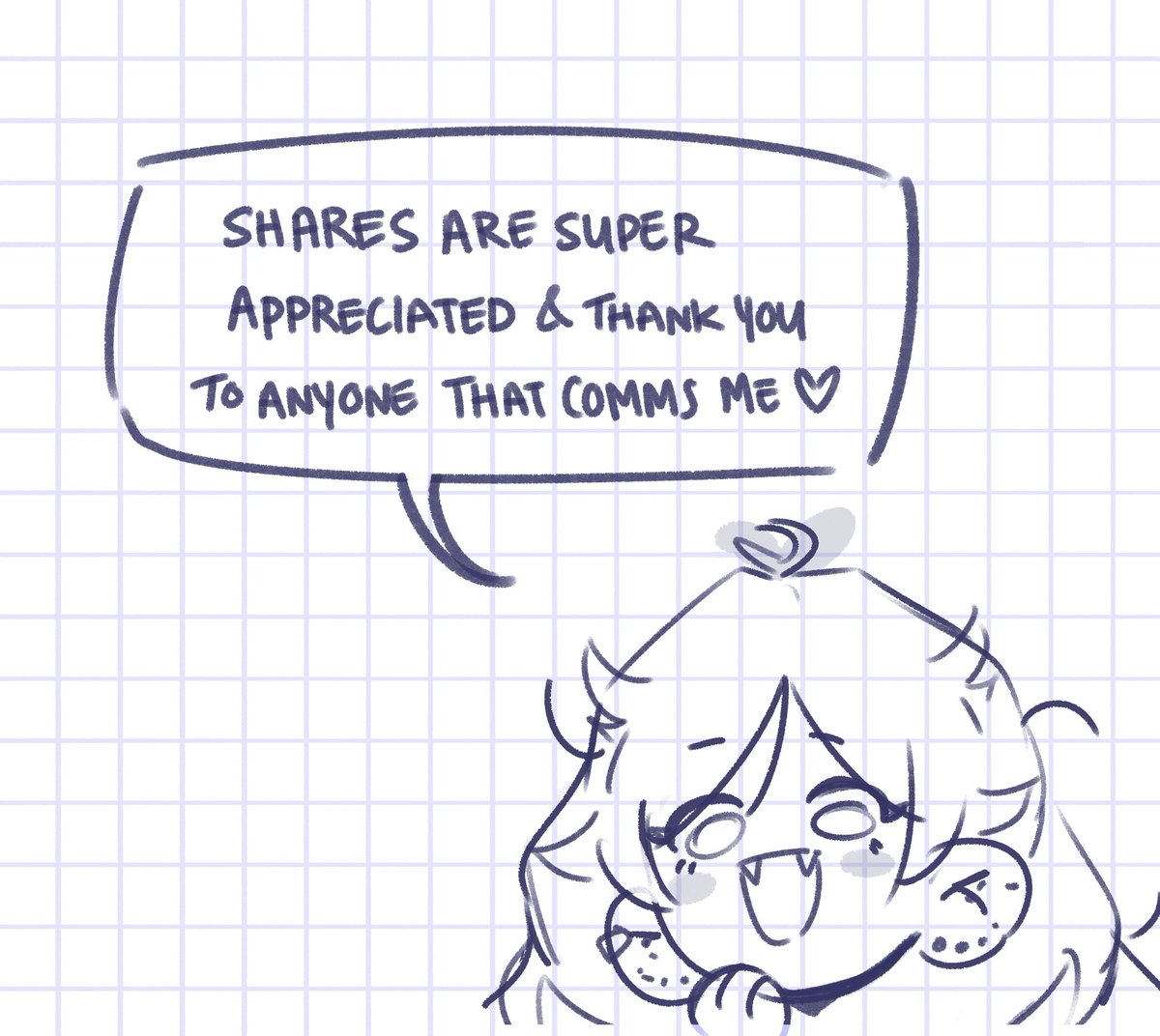 .°commissions open!!?°.

opening few slots for now! Please check my commission page for all the info and fill out the google form over there: 

https://t.co/l4mSJc6w6j 

thank u!! smooches u all 