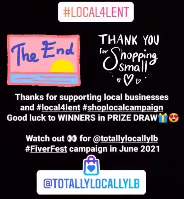 #thankyou for supporting <a href="/TotallyLocal_LB/">TotallyLeightonBuzzard</a>'s first #local4lent campaign especially @TonyRandW for sponsoring printing and <a href="/LBOnews/">LB Observer</a> <a href="/LBbuzzradio/">Leighton Buzz Radio</a> and <a href="/BBC3CR/">BBC Beds, Herts & Bucks</a> for promoting locally. Also thanks <a href="/Jamontoast_UK/">Jam On Toast Marketing</a> <a href="/LB_First/">LB First</a> <a href="/market_lb/">LBMarket</a> @myvipcardhq and <a href="/charliegeorge1/">Charlotte Farringdon</a> <a href="/local4lent/">#local4lent</a> 😍👏♥️
