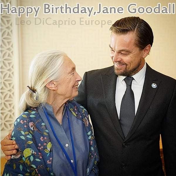 Happy 87th Birthday,Jane Goodall!        