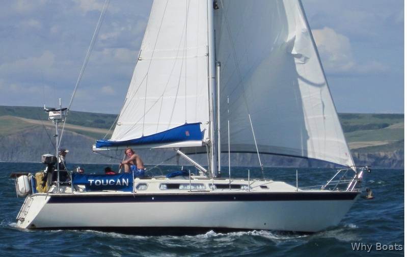 Westerly Falcon 34 for sale through Why Boats. The Falcon has an unusually large saloon, fitting in two heads. Better looking than the Seahawk, good performance under sail and solid Westerly build quality. Toucan has been well updated, see here ➡️ buff.ly/31Q1YJT