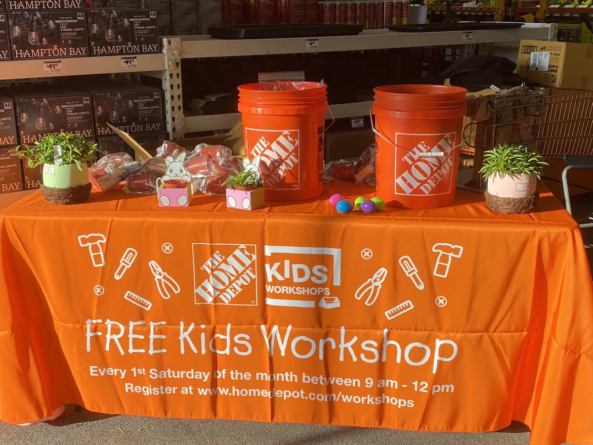 Leavenworth Home Depot Workshops tweet media