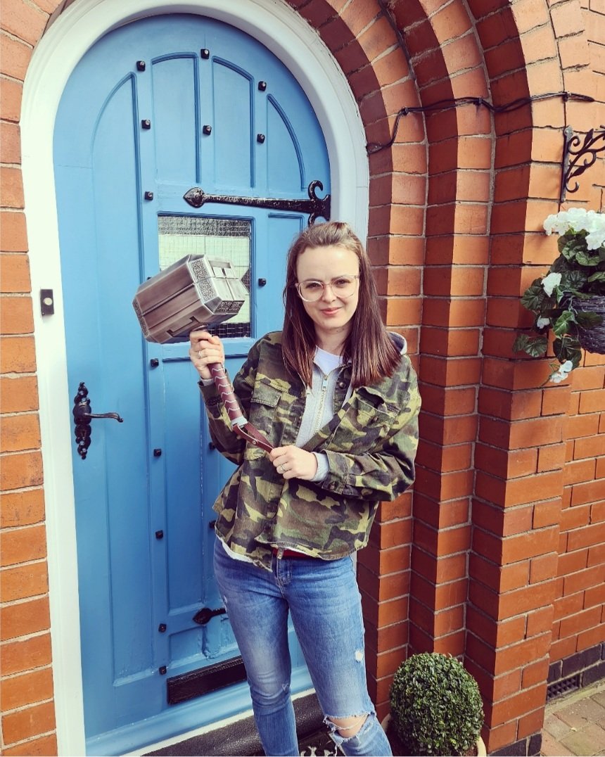 A huge thanks to <a href="/VanAdMan_/">VanAdMan</a> for the Marvel Thor Hammer 🔨 
We have lots of DIY to do this spring!! 🏡