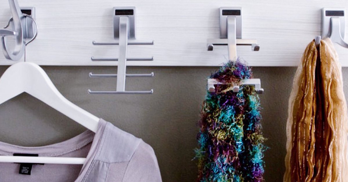 CalClosetsDFW's tweet image. Wall Hooks are a great way to keep things stored and easily accessible. We offer a variety of hooks for just about every thing you need to store in your home. 

Stop by one of our showrooms to see all the functional ways we can store yoor belongings! 

#homeorganization