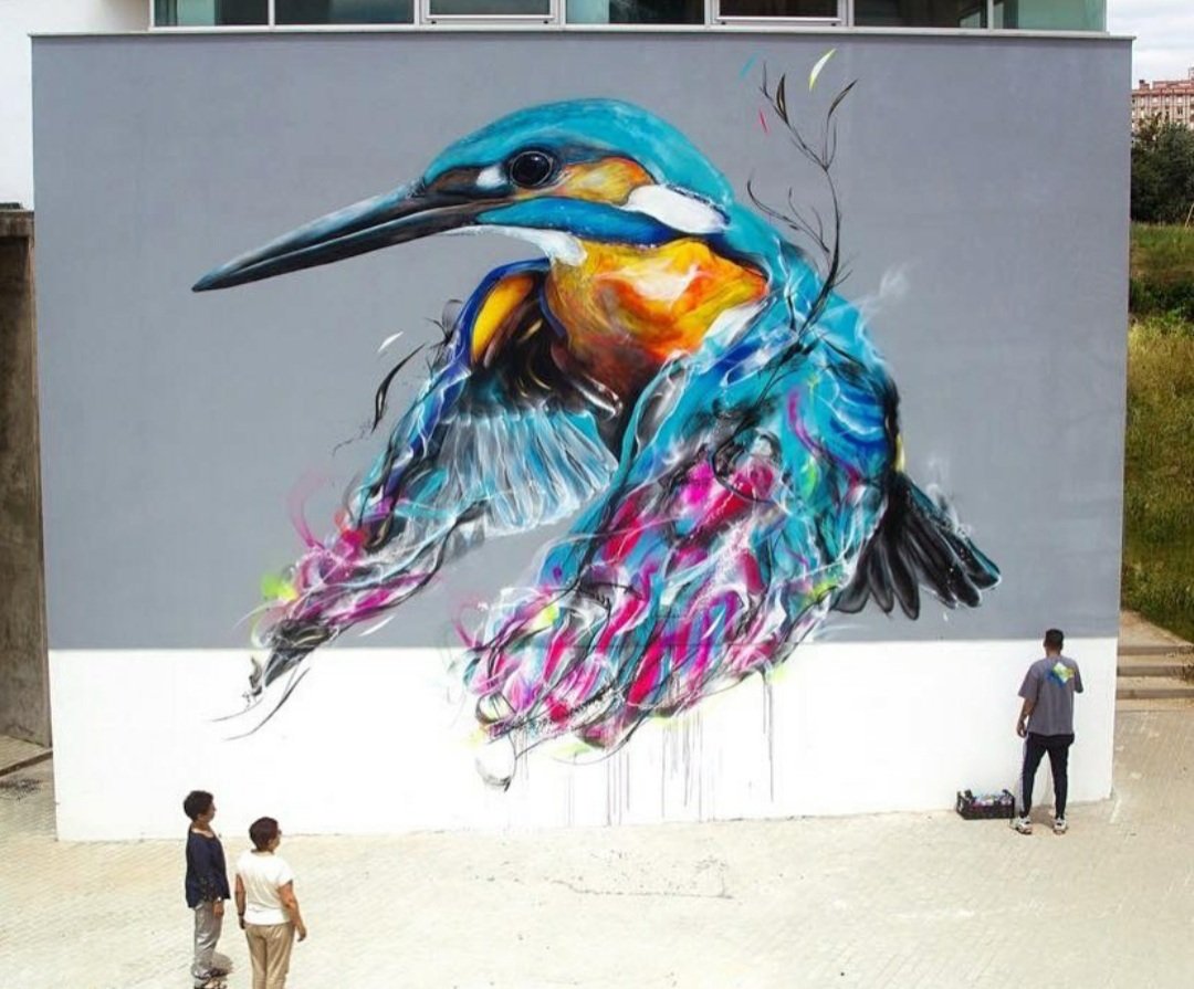 MolinaStreetArt's tweet image. Art by Brazilian L7Matrix in Lisbon, Portugal (2021) | #l7matrix #bird #lisbon #lisbonstreetart #streetart #lamolinastreetart | 📷 via bit.ly/2Qv8nHI