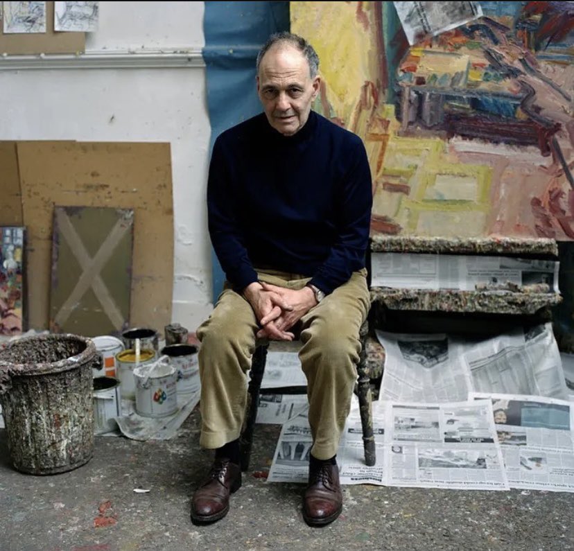 Frank Auerbach in his studio

#frankauerbach #auerbach