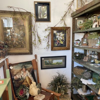 Occasional Sale April 8-10 #vintage #art #garden #cottagestyle #vintagedecor #shopsmallbusiness #floral #vintageflower #flowerfrogs #gardentools #VintageMarket #Rowena #SouthDakota #SiouxFalls