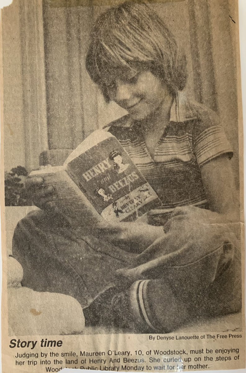 irishmomo31's tweet photo. RIP Beverly Cleary. One of my first favourite authors and one of the reasons I love to read. #BeverlyCleary #Beezus #Ramona #books https://t.co/vyupWOmmfs