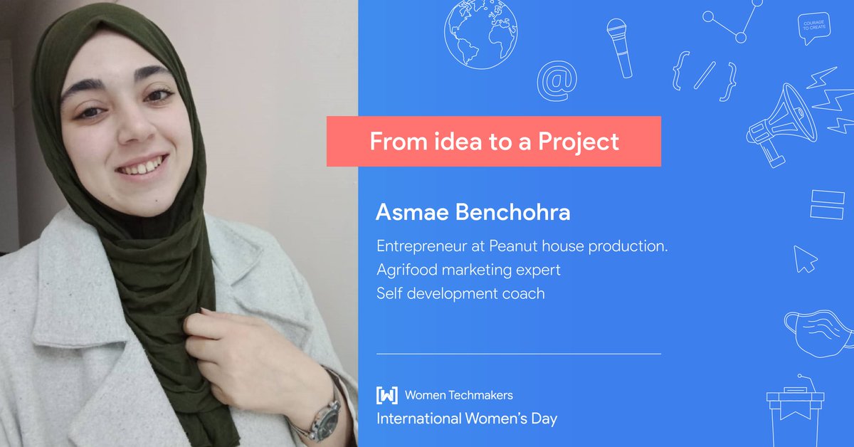 The second wave of our Speakers 😍🔥
@LahoumaHmi. &amp; <a href="/hijabasmaa/">Asmae_benchohra</a>. 
#IWD'21 Algeria 🇩🇿
#CourageToCreate