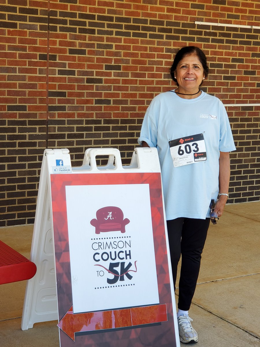 UshaMidkiff's tweet photo. A well-organized virtual Couch to 5K event. @wellbama #cc25k https://t.co/ECNjmBgTCx