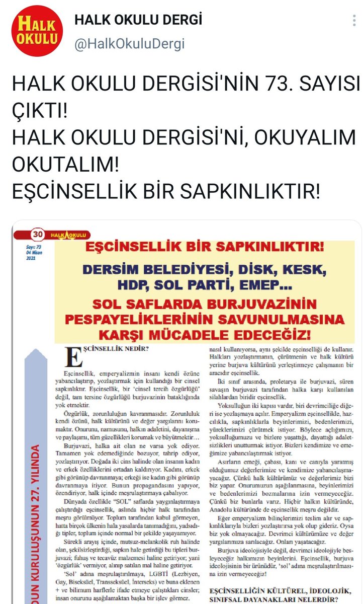 KuirTim's tweet photo. Nefret söylemi içeren postu ve paylaşan hesabı şikayet edelim ⚠️

Tweeti bildir ➡️ Taciz ediyor veya zarar veriyor ➡️ Korumalı bir kategoriye yönelik nefret söylemi içeriyor ➡️ Bir grup insan ✅ 

Etkileşimsiz güvenli link: https://t.co/NoadlPTw8O https://t.co/V7zZ19JIPY