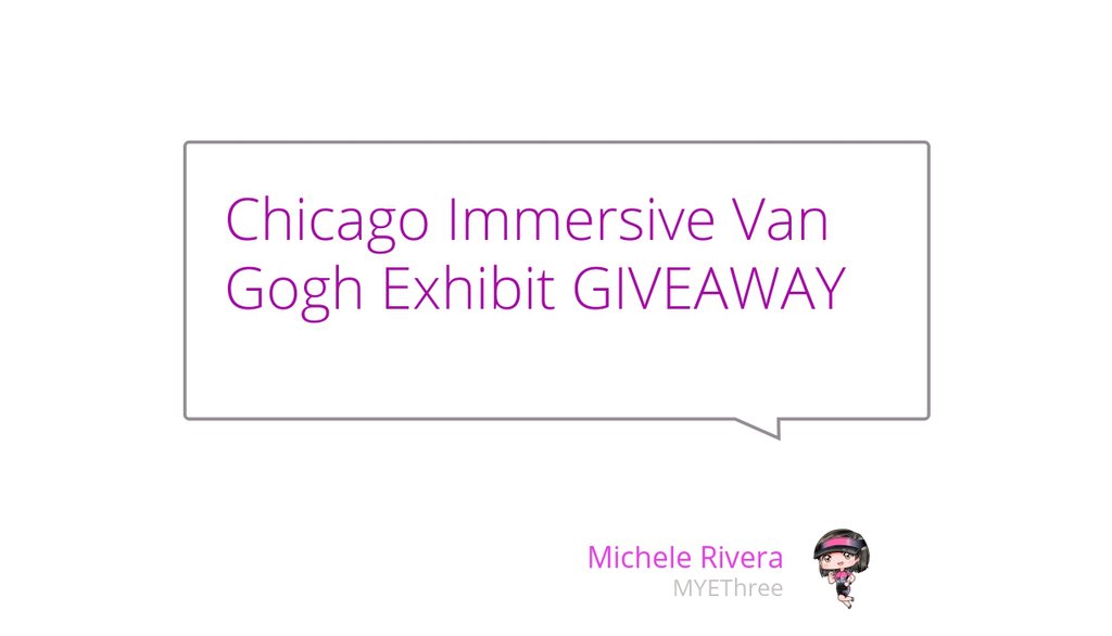 MyEThree's tweet image. Chicago Immersive Van Gogh Exhibit Giveaway

Read the full article: Chicago Immersive Van Gogh Exhibit GIVEAWAY
▸ lttr.ai/fJvj

#VanGoghChicago #StunningProjectionAnimating #GermaniaClubBuilding #ChicagoIl60610The #GermaniaPlace #GiveawayIncludes