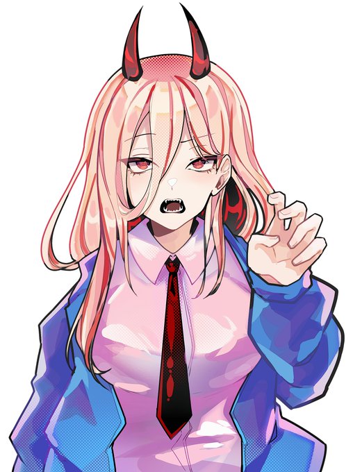 チェンソーマンパワーのtwitterイラスト検索結果