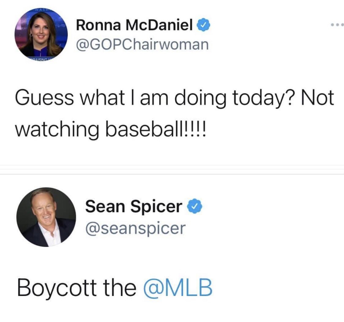 Amy_Siskind's tweet photo. From the party that spends days on end whining about cancel culture, I present you with....cancel culture. https://t.co/uitoTjEATO