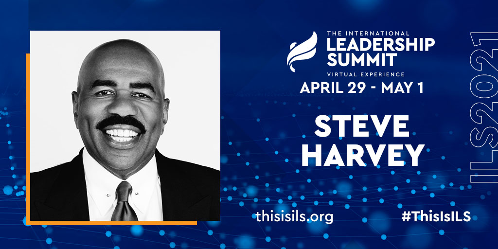 BishopJakes's tweet image. Leaders, look who just joined the incredible speaker lineup at our @ThisIsILS Virtual Experience: my friend @IAmSteveHarvey! He’s coming with a pivotal message for today’s emerging leaders as we discover "Which Way Is Up?" Register now at ThisIsILS.org

#ThisIsILS