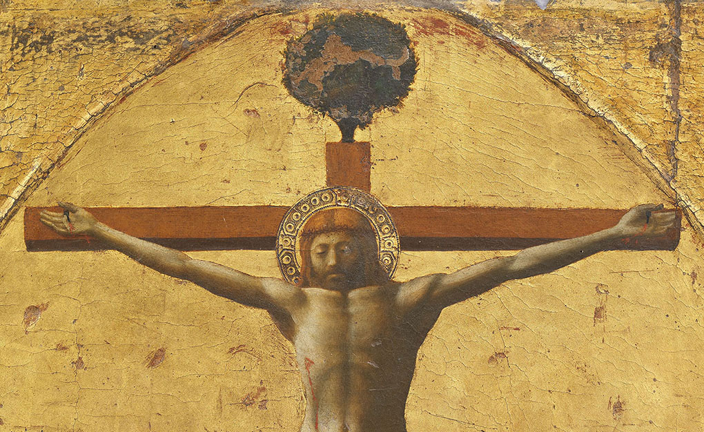  #miniMA140 El árbol que aparece sobre la cruz de Cristo en algunas crucifixiones es el ÁRBOL DE LA VIDA: la promesa que después del invierno (la muerte) llegará la primavera (la vida). *Masaccio en  @Capodimonte_mus y Pesellino en  @ngadc