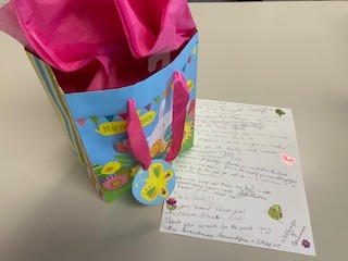 Heart Print School Lent Challenge...Mrs. Passmore &amp; Houston's grade 2/3 &amp; 3 classes created cards for the residents of Wellings of Corunna.  They in turn, sent a gift of Easter goodies for their gratitude.  <a href="/StJosephCorCS/">St Joseph Corunna</a> making a difference in the community!
#sccdsb #heartprint