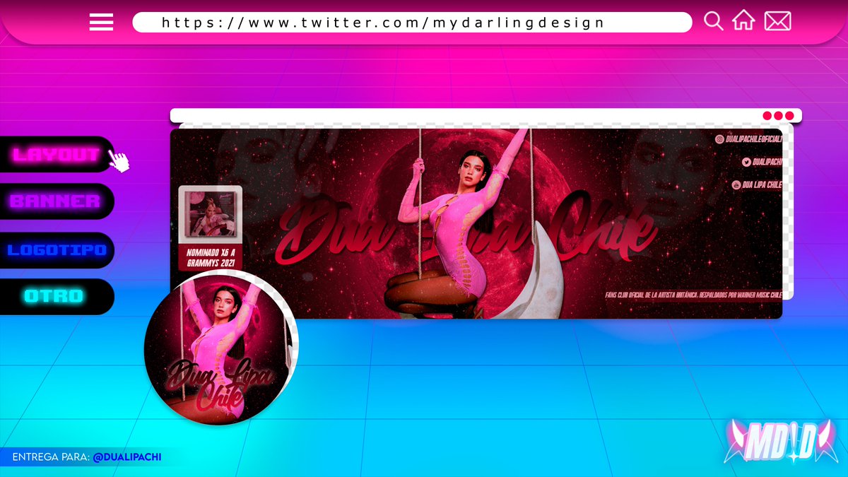 Entrega para: @dualipachi 
¡Gracias por la preferencia! ♡

2O21 © mydarlingdesign