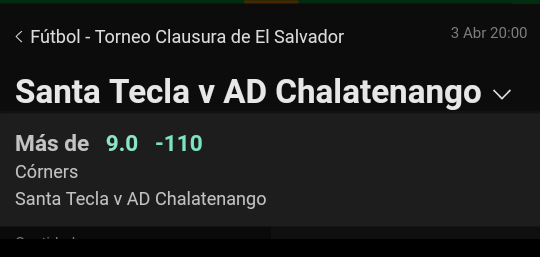 LoserPicks's tweet photo. #Freepick Inicia en 5 minutos

Más de 9 Córners
LMF El Salvador https://t.co/yS89sjvAxO