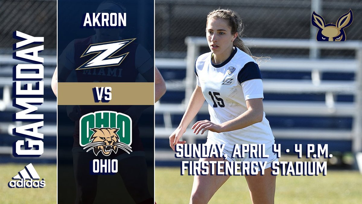 <a href="/ZipsWSOC/">Akron Women's Soccer</a> Hosts Ohio on Senior Day

⏰ Sunday - 4 pm
⚽️ FirstEnergy Stadium | Akron, Ohio
📺 TV: bit.ly/3cHAP0z
💻 Live Stats: bit.ly/3cESV3n

#ZipsRiseTogether | <a href="/ZipsWSOC/">Akron Women's Soccer</a>

bit.ly/39FGJym