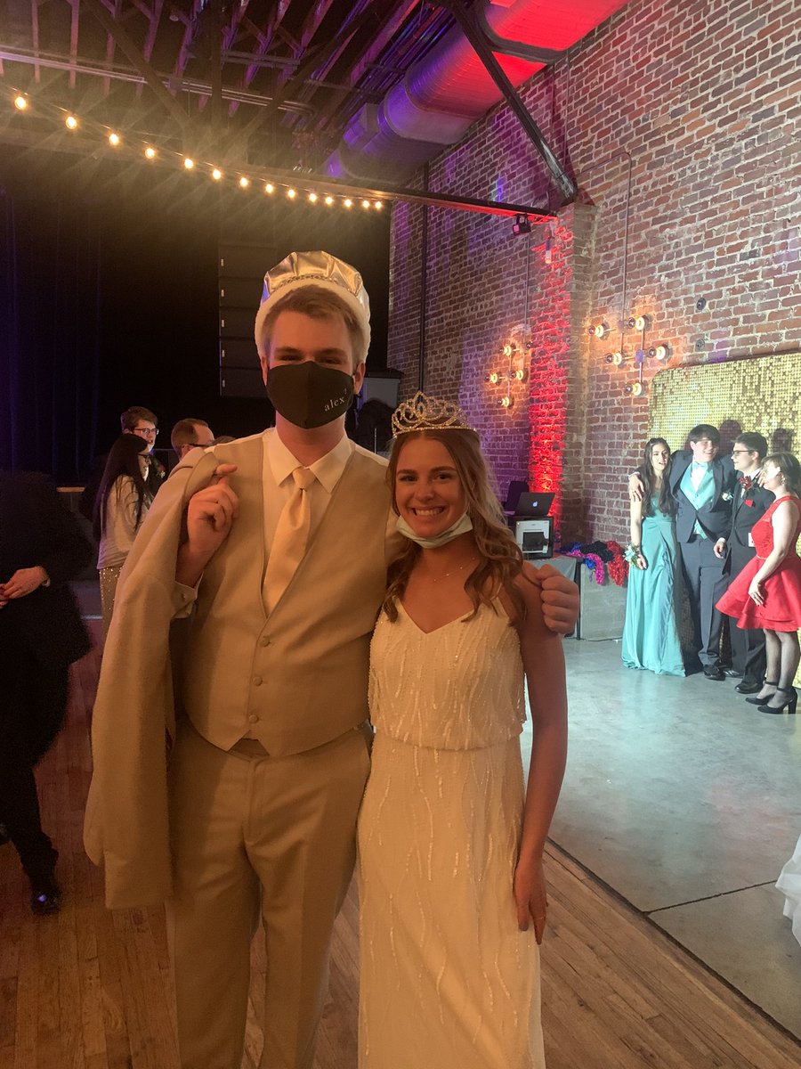 Congratulations to <a href="/alexgadd_/">Alex Gadd</a> and <a href="/leigha_gregory/">Leigha</a> our 2021 Prom King and Queen. #CentralProud