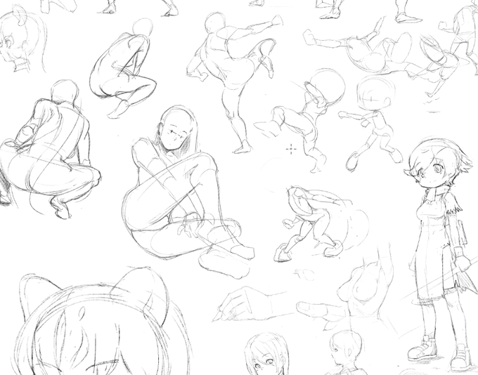 朝十分描いたから 午後はモデリングでもやろうかなとりあえずになったからサイクリング 