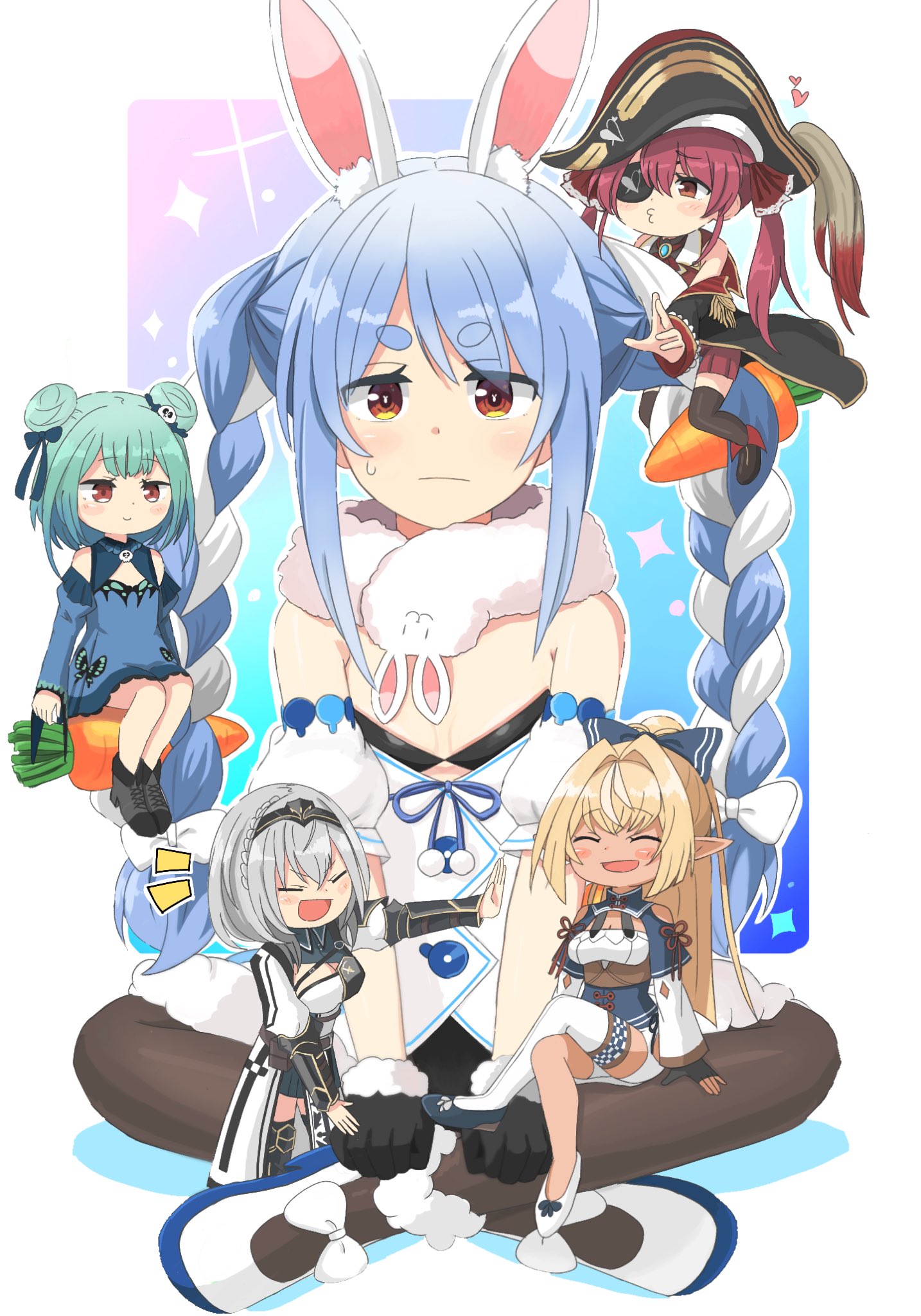 Kaigaraori 仲良し ぺこらーと マリンのお宝 しらぬえ ノエラート 絵クロマンサー T Co Z3mpqetvyo Twitter
