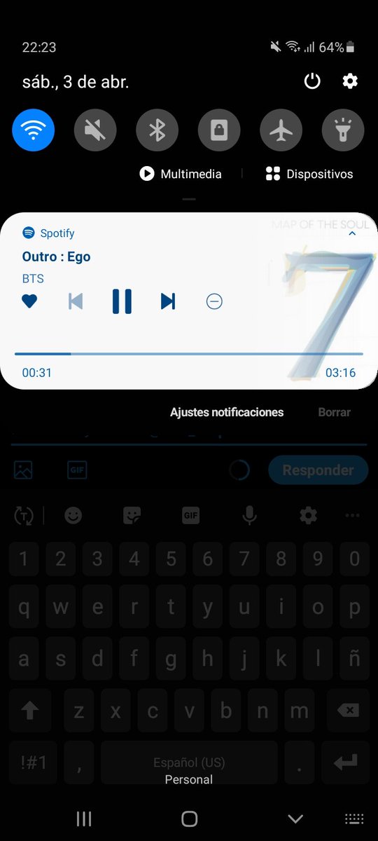 Jkthvargento's tweet photo. @vminchair @BTS_twt Yo en team sandรญa, ajjajs, voy por spotify porque ando algo ocupada, mรกs de noche me paso a YouTube โก
Voy por Ego, alta joyita
#StreamBattle #TeamArmySpotify #TeamArmyYoutube @BTS_twt https://t.co/k52qxZ26SU