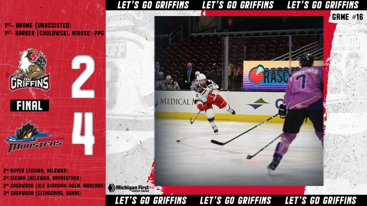 Rematch in Cleveland on Friday #GoGRG