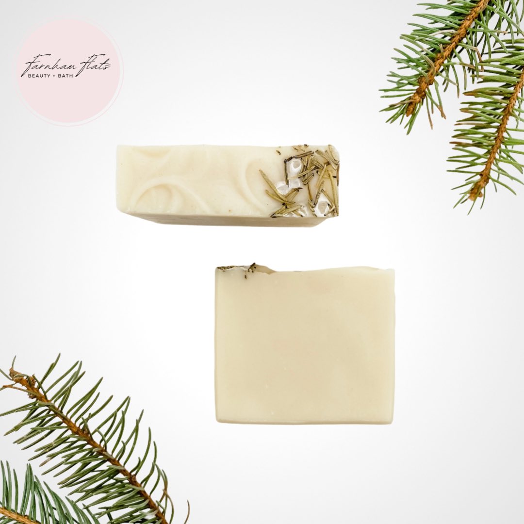 FarnhamFlats's tweet photo. The Refresh Bar, now available on our website. A perfectly balanced unisex scent, reminiscent of a walk in the woods in crisp morning air. There are woodsy notes of pine and cypress, along with soft notes of ylang ylang and fresh air. https://t.co/GFymRg6wPn
