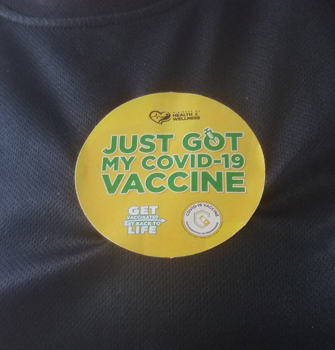 Got a message from my doc that over 60s could go to the Arena for a Covid vaccination. So I did. Was VERY well organized. <a href="/christufton/">Dr. Chris Tufton</a>