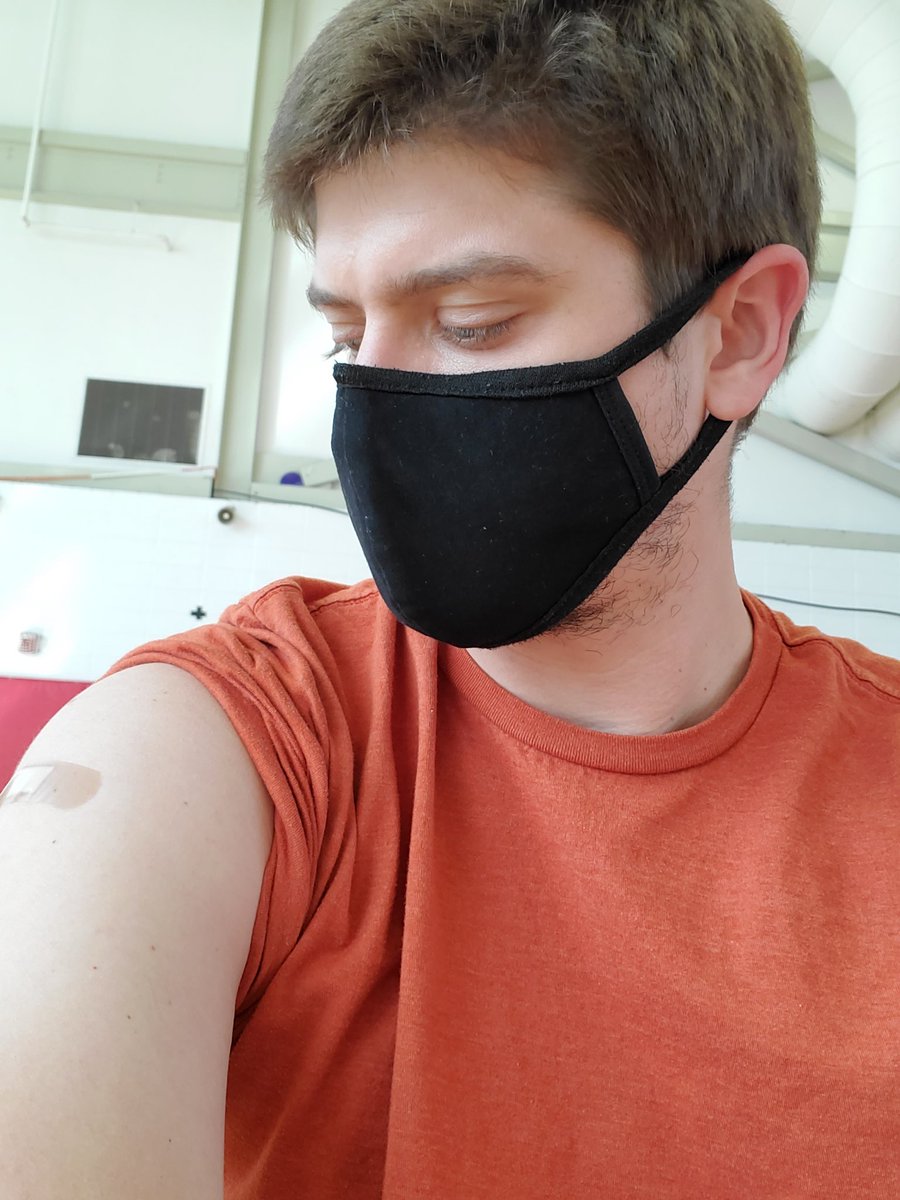 O cruel, needless misunderstanding! O stubborn, self-willed exile from the loving breast! ... But it was all right, everything was all right, the struggle was finished. He had won the victory over himself. He loved Big Pharma. 😜 #vaccinated