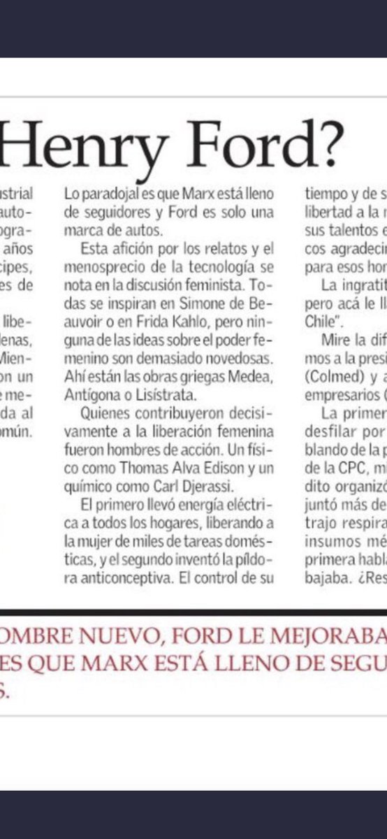 tv_monica's tweet image. Dos días seguidos con machismo impreso. 1ro nos enseñan cómo DEBEMOS mantenernos “bien presentadas”. Dp el sr Varela nos cuenta que un hombre nos “liberó” de las tareas domésticas. Porque claro eran y son nuestras. Faltó que alabara a los hombres que “ayudan” en la casa 🙄