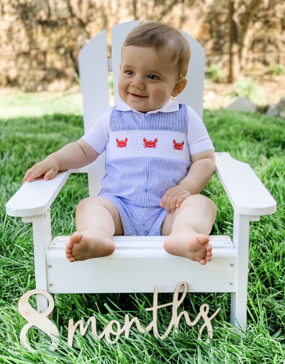 AliFaunt's tweet photo. This man is on the move! We officially have a crawler (please send help).

Happy eight months to our happy guy! https://t.co/qcnX324qUE