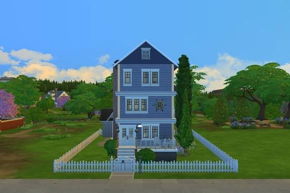 VioletteHannah's tweet photo. I just shared the Town &amp; Country House Lot on #TheSims4 Gallery! https://t.co/DBv4lzyQzr