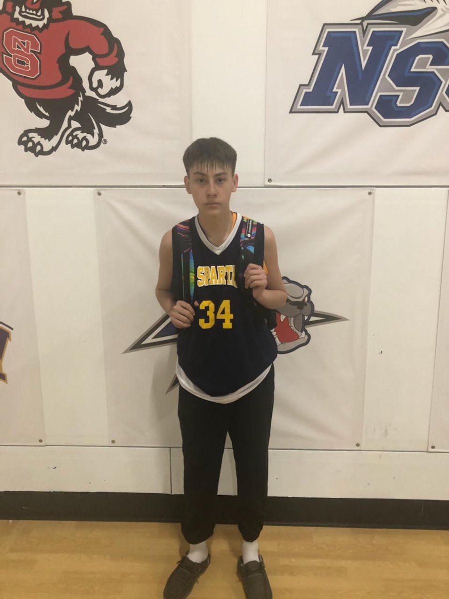 NCSpartans's tweet photo. The 14U NC Spartans West dropped a tough game in their final by the score of 55-50 for the weekend to finish 3rd overall.
Goo Clapsaddle 17 points 
Jack Jack Teesateskie 14 points
Luke Smith 9 points 11 boards
Drew Scaggs 6 points and 8 boards
Savian Davis 5 blocks and 10 boards https://t.co/nqK6KPMJAt