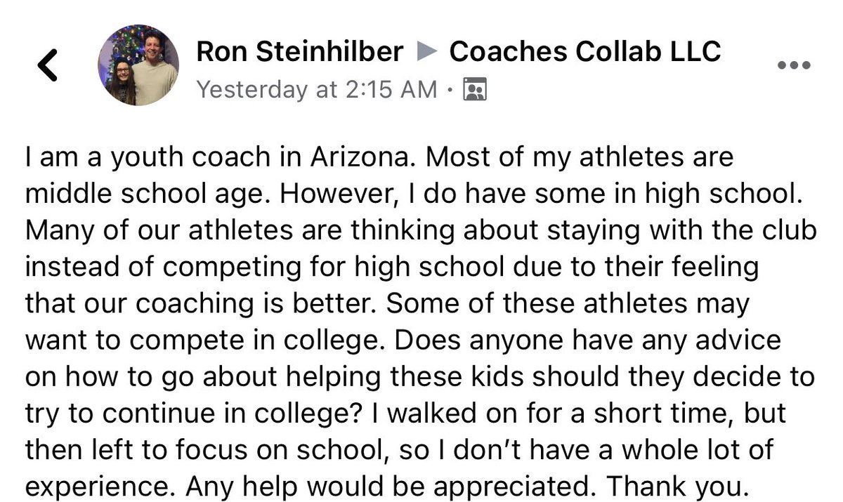 few things worse for youth track and field and the sport in general than club and aau coaches who poach kids from their school teams while pretending to be coaching savants fronting as saviors. Its not about the kids its about your greed. Join the staff if u care so much u bums