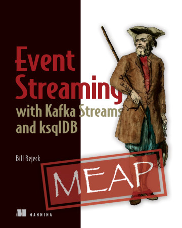 ManningBooks's tweet image. Deal of the Day April 3: Save 50% on Event Streaming with Kafka Streams and ksqlDB & selected titles! bit.ly/3cFSaYP @bbejeck 
#KafkaStreams #ksqlDB #eventprocessing #ApacheKafka