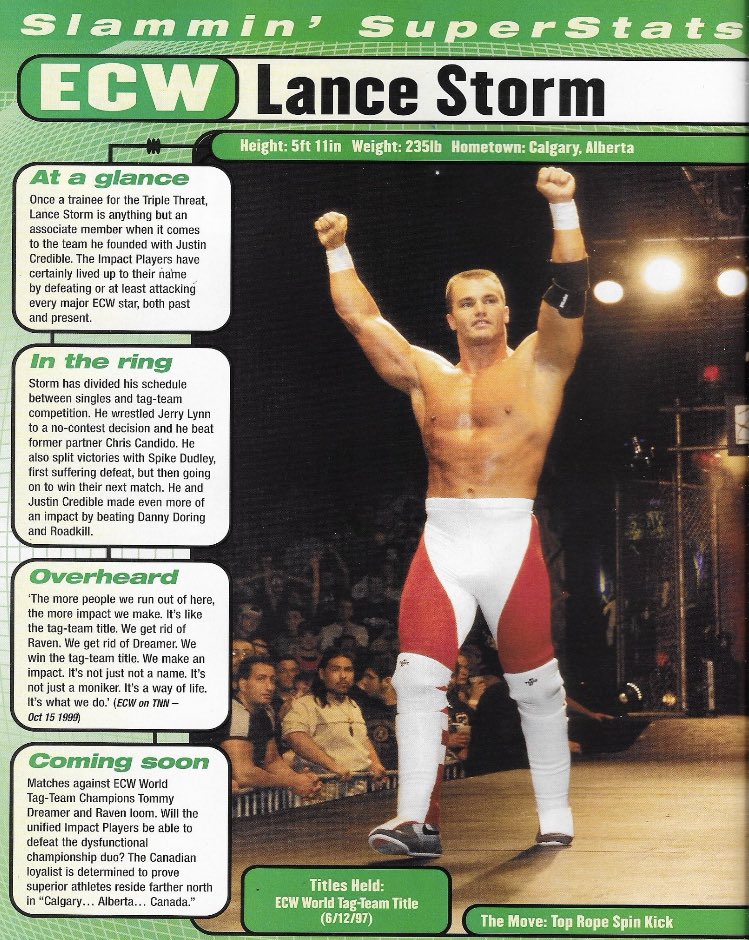 Happy Birthday Lance Storm    