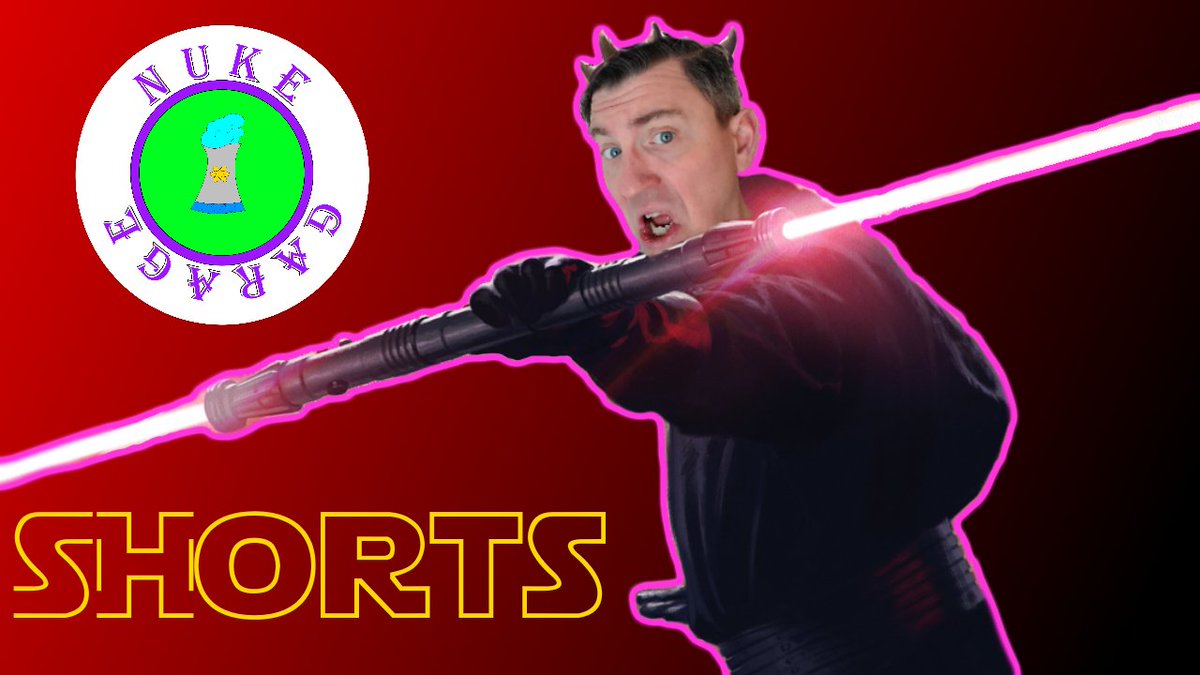 I just attempted my first YouTube #Shorts with my new Darth Maul Legacy Lightsaber from #GalaxysEdge 

You're not doing anything important now anyways so go watch, it's only a minute!!!

youtu.be/DKa7k9GW7_Y