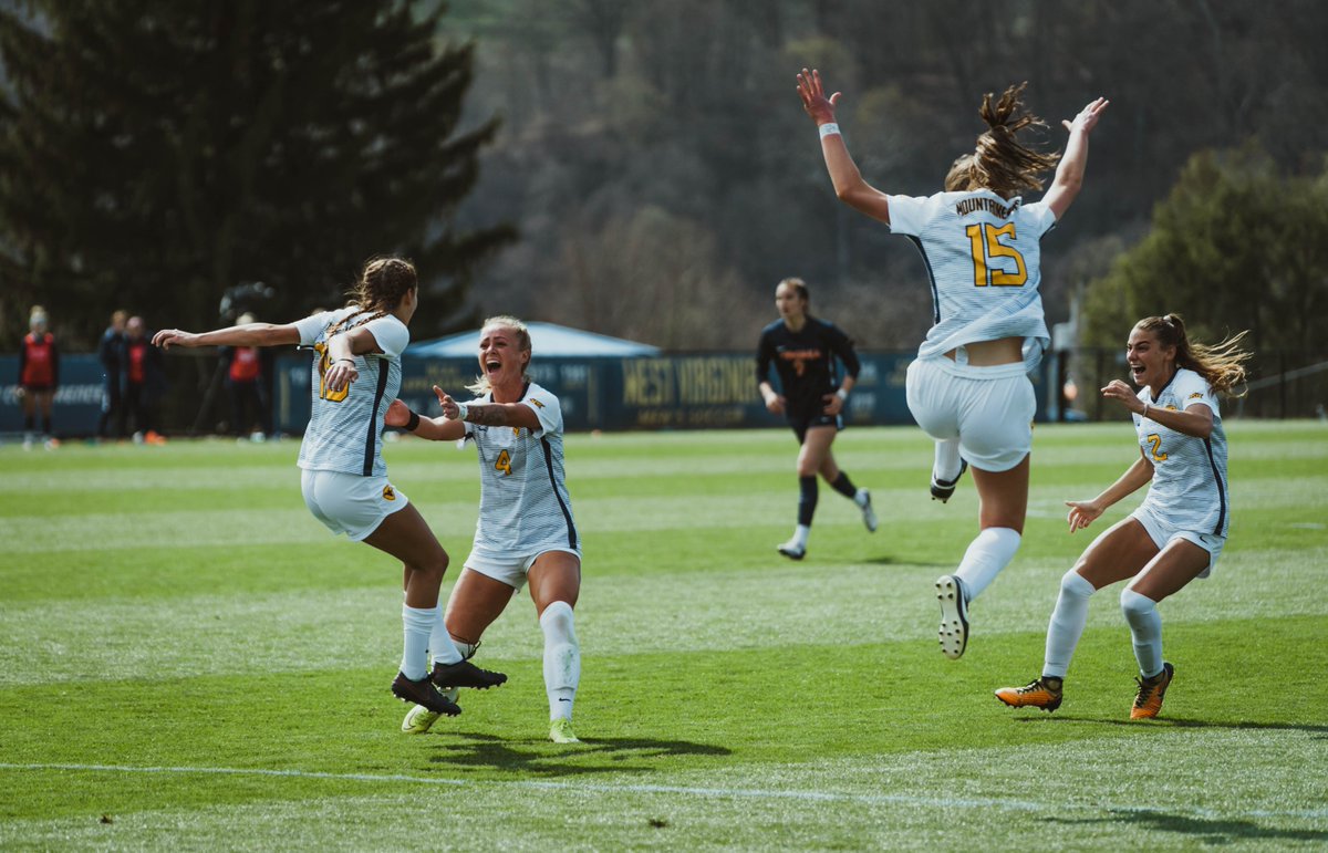 wvuwomenssoccer's tweet photo. The magic moment 🪄

#HailWV https://t.co/n4JLGX9FWA