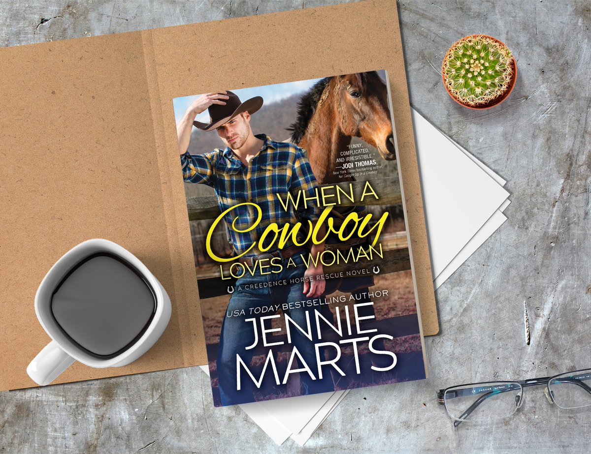 EmandMBooks's tweet image. They both know the pain of loss and how to protect their hearts...but fate has a way of stepping in...

WHEN A COWBOY LOVES A WOMAN by @JennieMarts is LIVE!

Universal: bit.ly/3kjUM0Y 

#Giveaway: bit.ly/3rMttP0

#SourcebooksCasa @SourcebooksCasa #JennieMarts