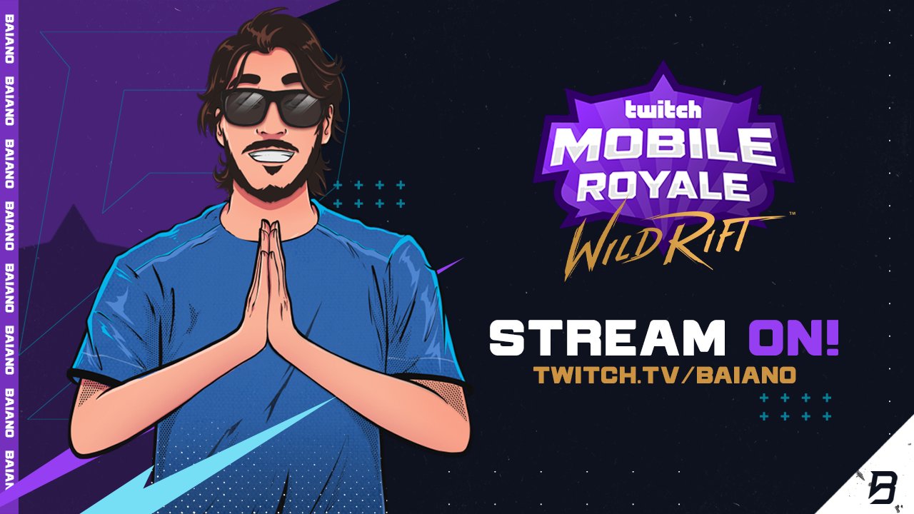 Baiano on X: Twitch Mobile Royale de Wild Rift, o campeonato de