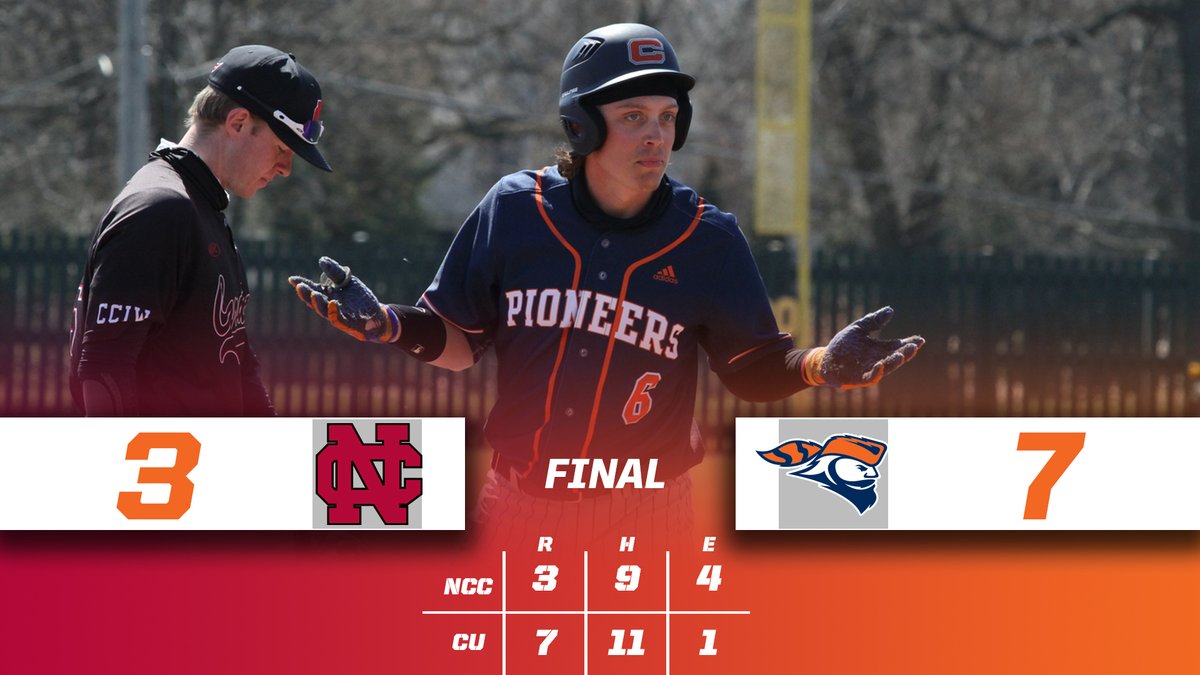 Took 2-3 from the No. 9 team in the country this week... 🤷‍♂️
#d3baseball | #GoPios 
📷: David Malamut, d3photography.com